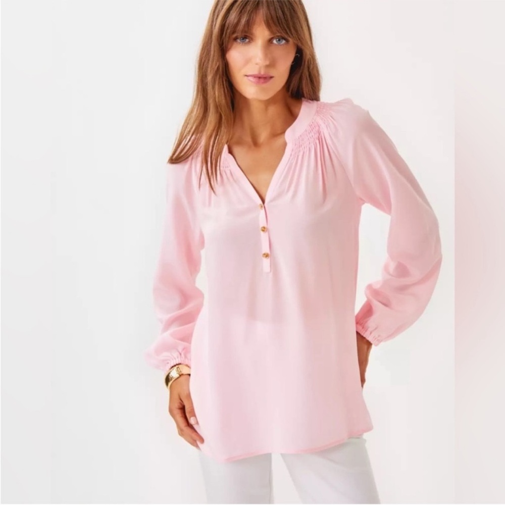 NWT Lilly Pulitzer Elsa Silk Top